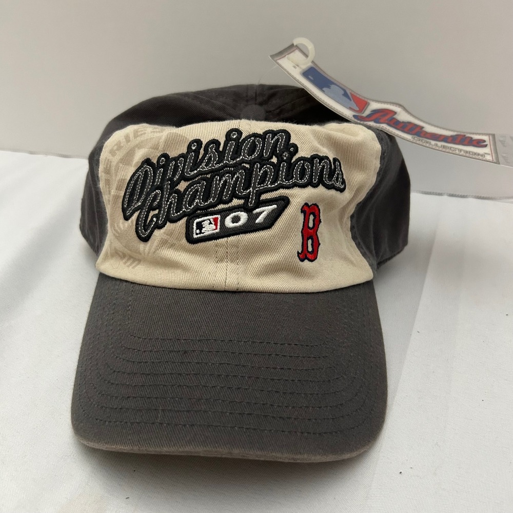 NWT Rare Boston Red Sox Division Champions‎ 2007 MLB Baseball Cap Hat
